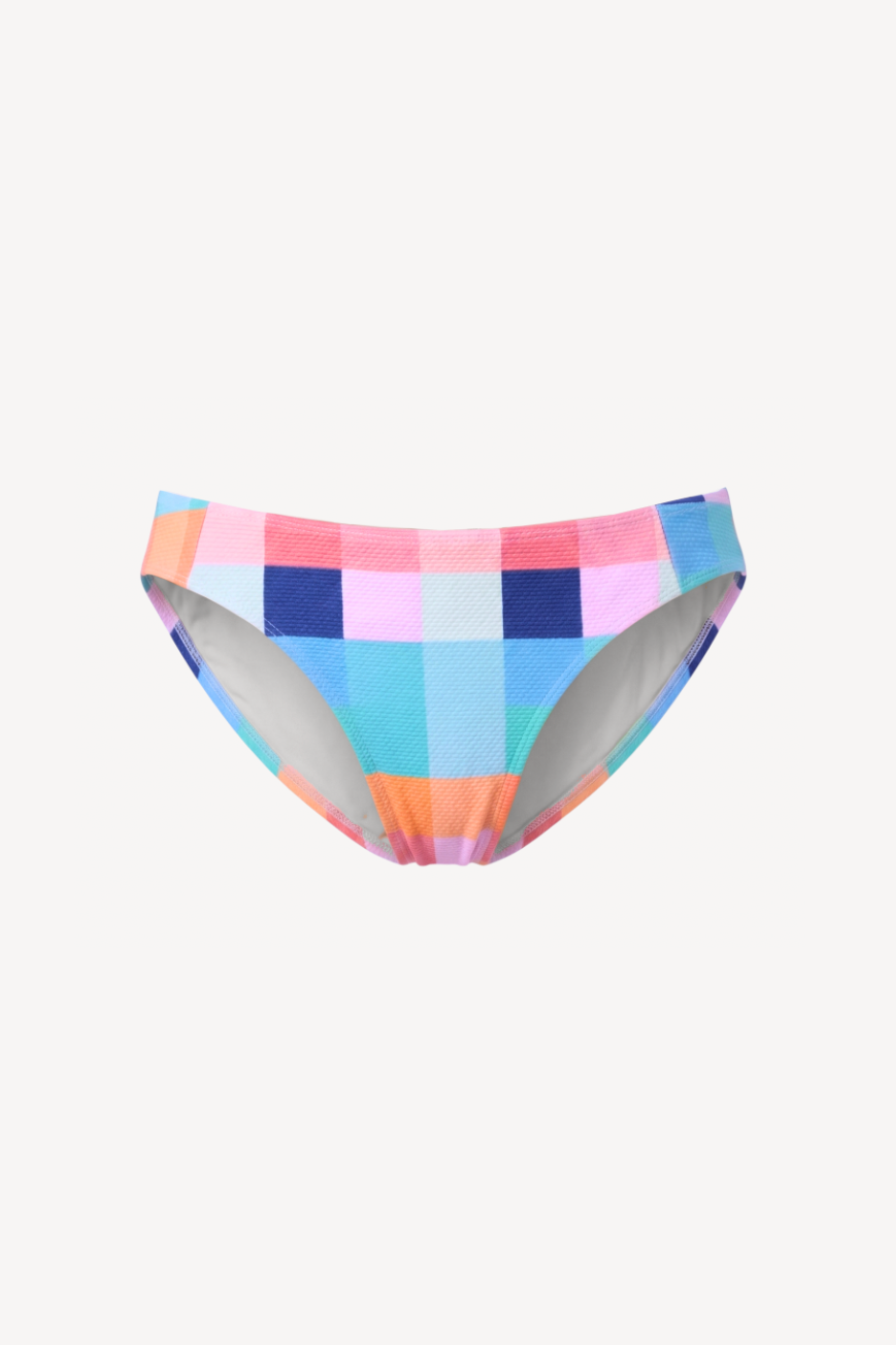 Seychelles bikini bottoms in tropical check