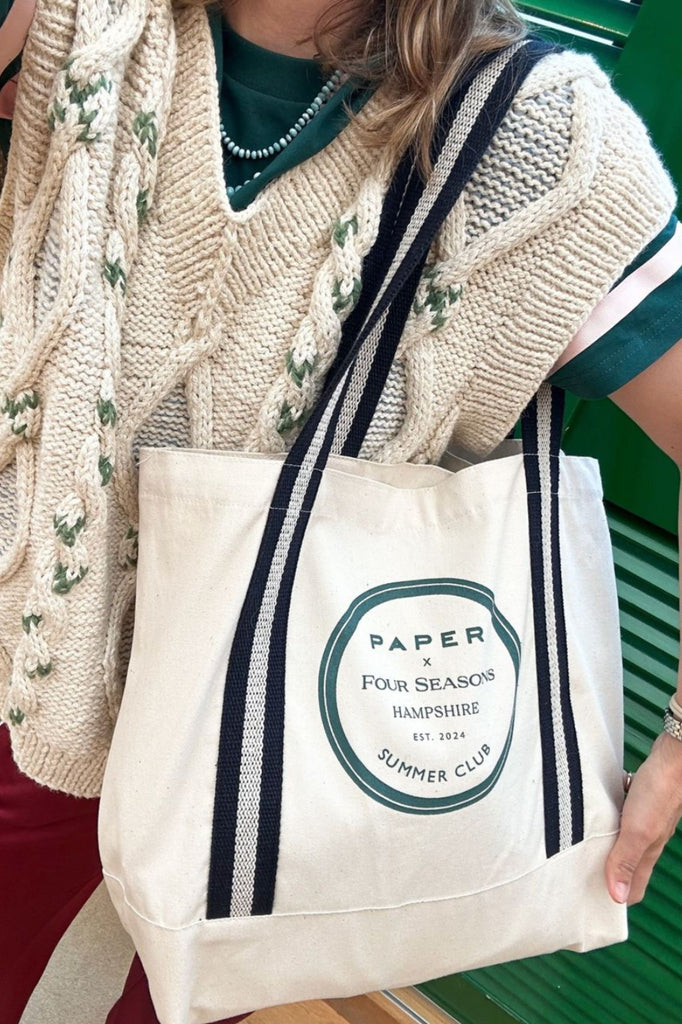 Four Seasons Canvas Tote Bag 