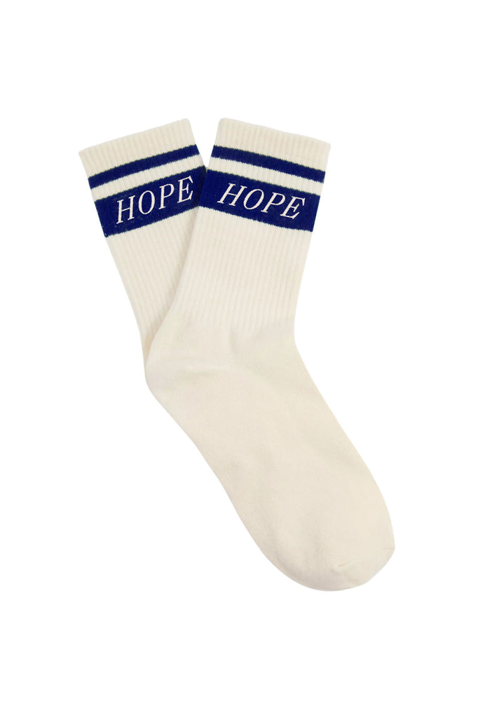 PAPER x Four Seasons HOPE Socks in Navy