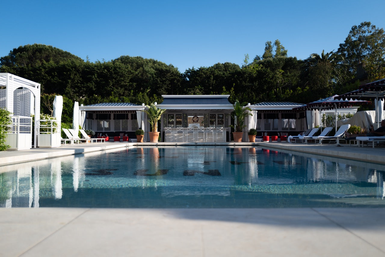View of the swimming pool at Arev St Tropez