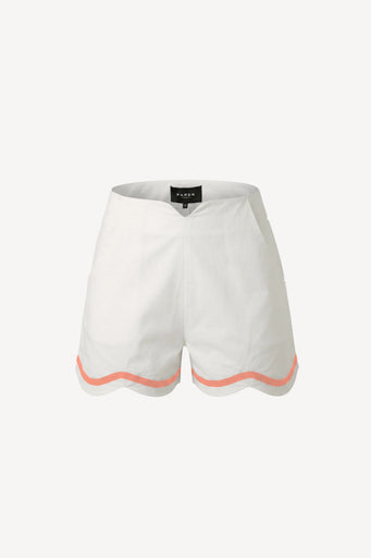 Fraise Shorts in Ivory/ Peach
